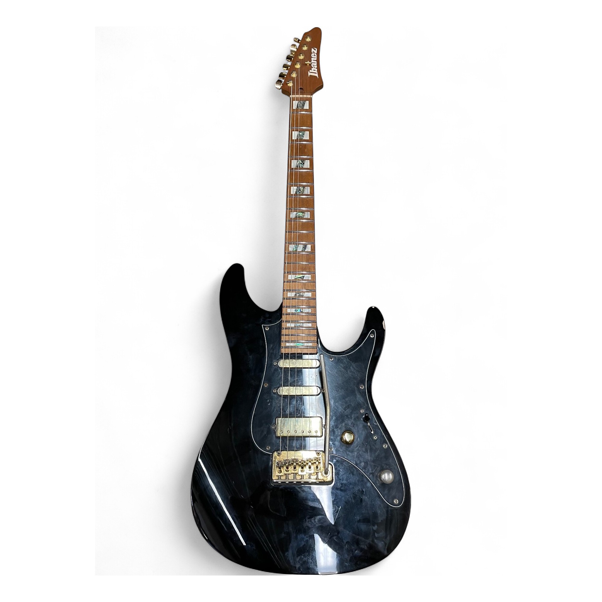 Used Ibanez THBB10 Black Solid Body Electric Guitar Black | Guitar
