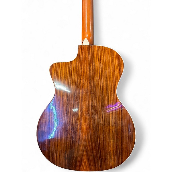 Used Taylor 214CE Deluxe Natural Acoustic Electric Guitar