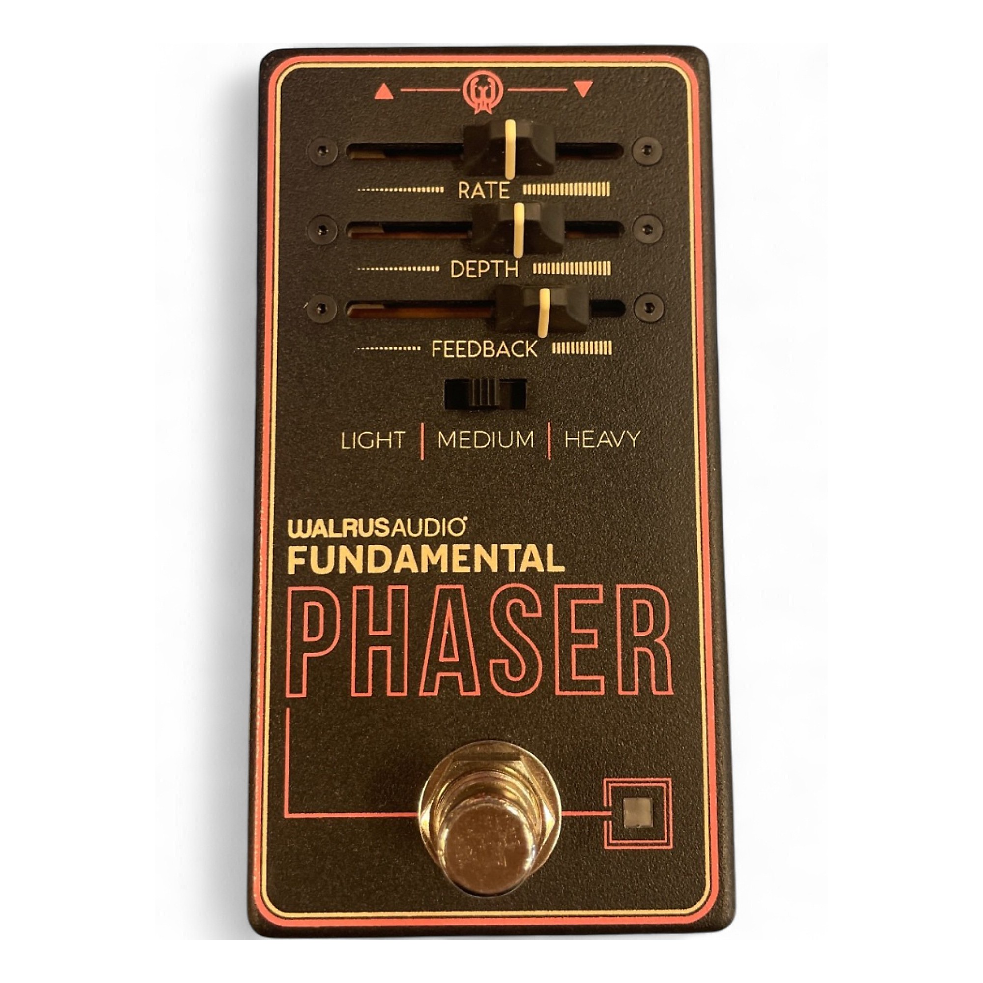 ギター USED Walrus Audio Fundamental Phaser Used Walrus Audio FUNDAMENTAL PHASER Effect Pedal | Guitar Center