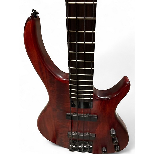 Used Tobias Toby Deluxe IV REDWOOD Electric Bass Guitar