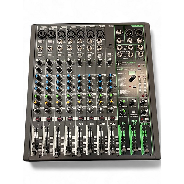 Used Mackie PROFX12 Unpowered Mixer