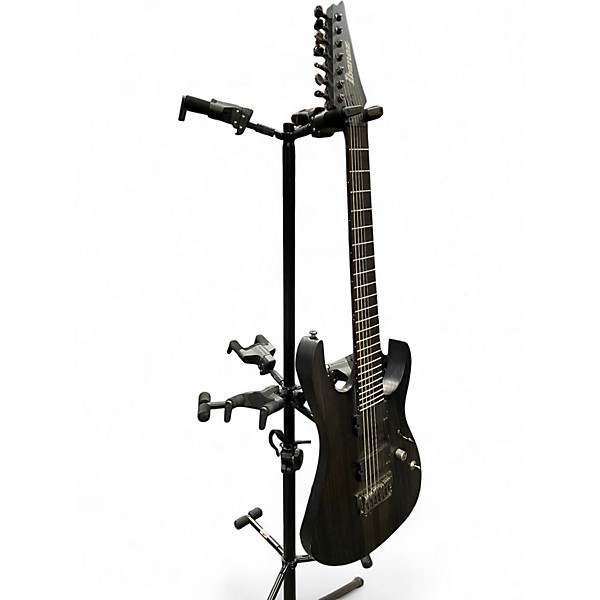 Used Ibanez RGIT27E Iron Label 7 String Black Solid Body Electric Guitar