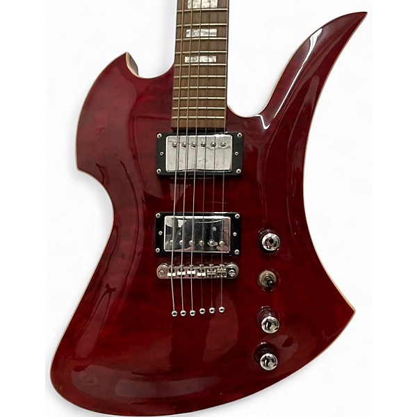 Used B.C. Rich Mockingbird ST Candy Apple Red Solid Body Electric Guitar