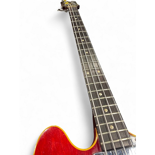 Vintage 1960s Gibson EB2 Cherry Electric Bass Guitar