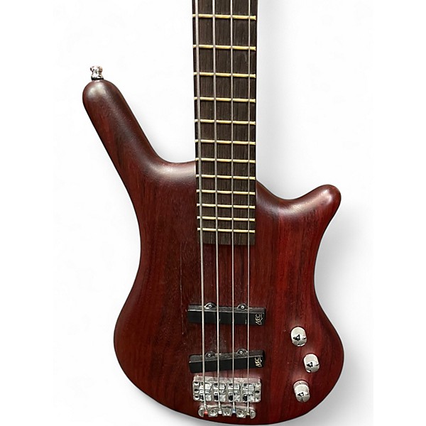 Used Warwick Thumb 4 String Bolt-On GPS Natural Electric Bass Guitar