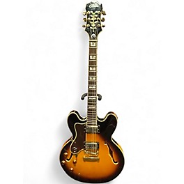 Used Epiphone Sheraton II Vintage Sunburst Hollow Body Electric Guitar