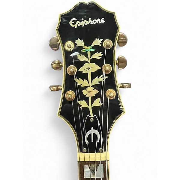 Used Epiphone Sheraton II Vintage Sunburst Hollow Body Electric Guitar