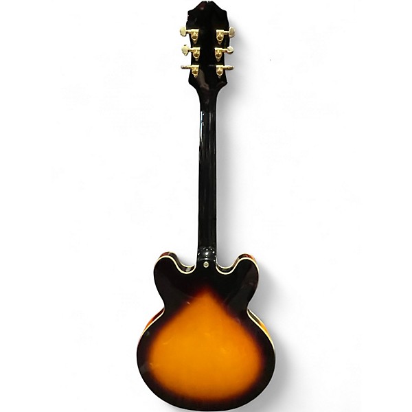 Used Epiphone Sheraton II Vintage Sunburst Hollow Body Electric Guitar