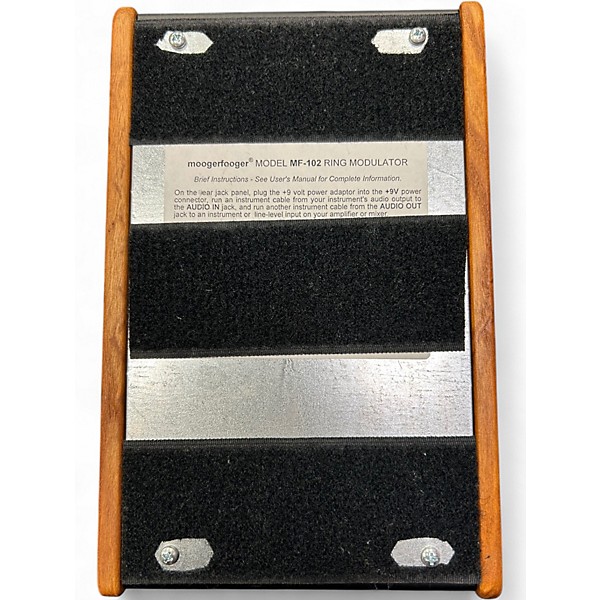 Used Moog MF102 Moogerfooger Ring Modulator Effect Pedal