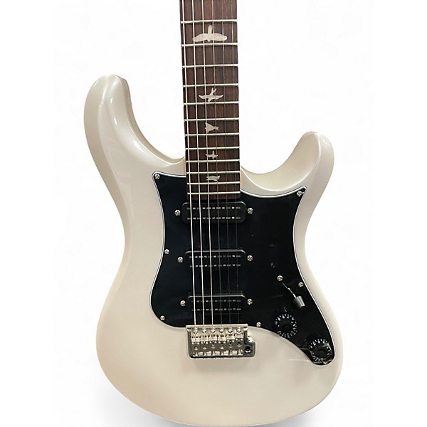 Used PRS NF3 Pearl White Solid Body Electric Guitar