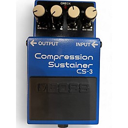 Used BOSS CS3 Compressor Sustainer Effect Pedal