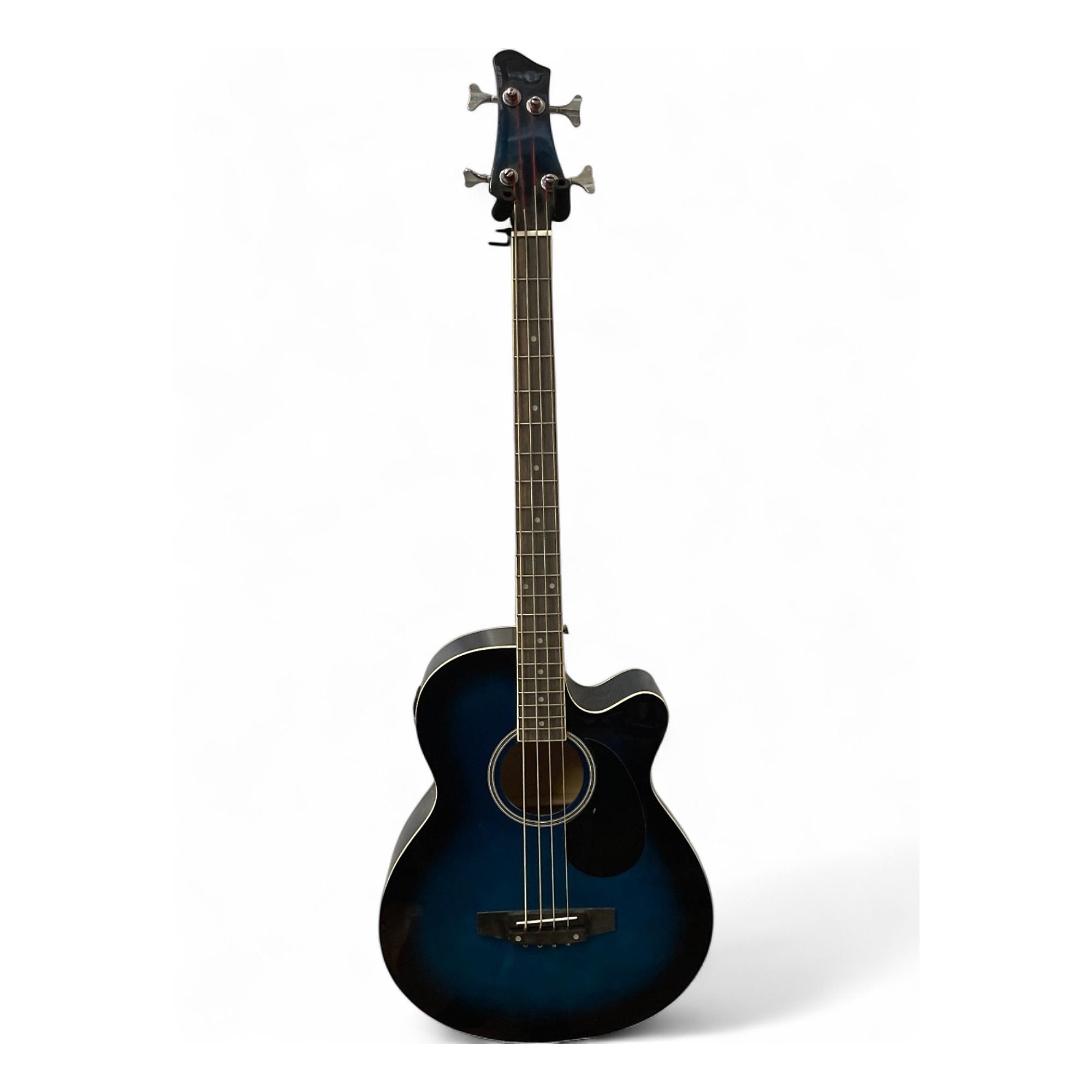 Used Miscellaneous Acoustic Electric Bass Black and Blue