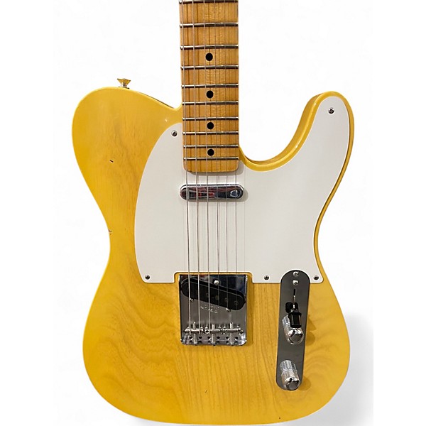 Used Fender 1955 Custom Shop Telecaster Journeyman Relic Aged Natural Blonde Solid Body Electric Guitar