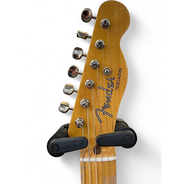 Used Fender 1955 Custom Shop Telecaster Journeyman Relic Aged Natural Blonde Solid Body Electric Guitar