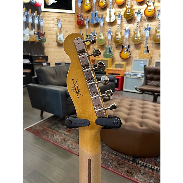 Used Fender 1955 Custom Shop Telecaster Journeyman Relic Aged Natural Blonde Solid Body Electric Guitar