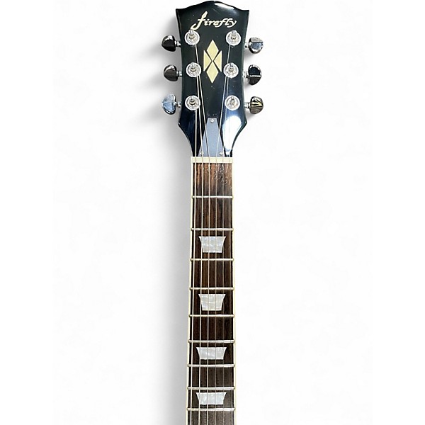 Used Firefly 335 Hollow Body Green Hollow Body Electric Guitar