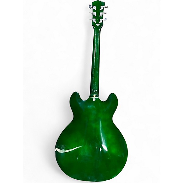 Used Firefly 335 Hollow Body Green Hollow Body Electric Guitar
