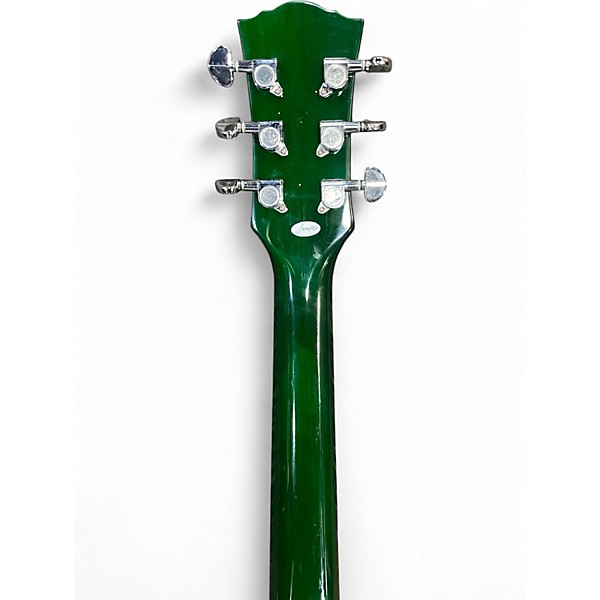Used Firefly 335 Hollow Body Green Hollow Body Electric Guitar