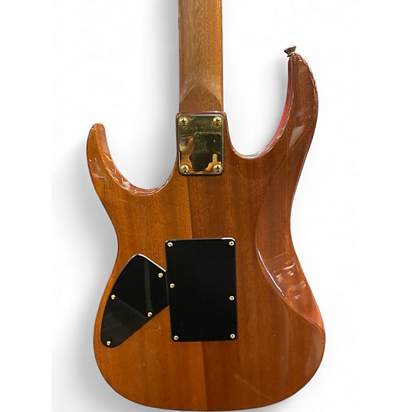 Used Eleca Super Strat HSS Natural Solid Body Electric Guitar