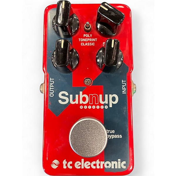 Used TC Electronic Sub N Up Octaver Effect Pedal | Guitar Center