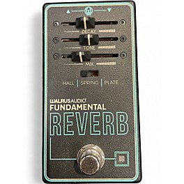 Used Walrus Audio Fundamental Reverb Effect Pedal