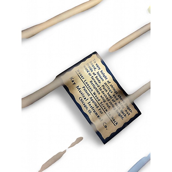 Vintage 1930s Kay Kraft Venetian Natural Acoustic Guitar