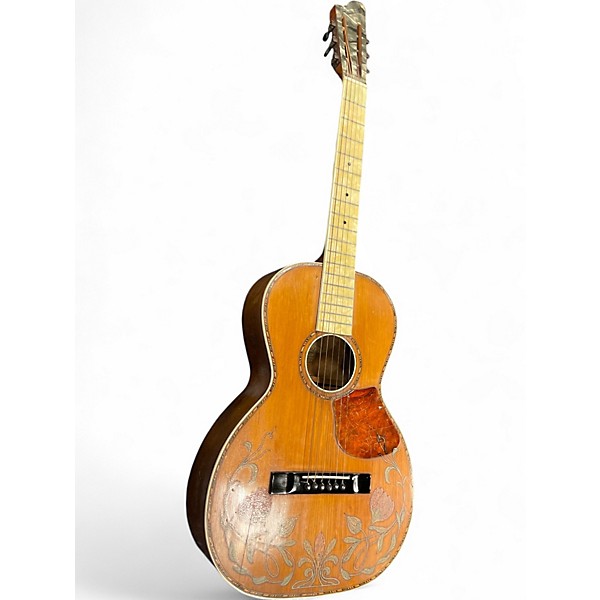 Vintage 1930s Regal Hawaiian Flat Top Natural Acoustic Guitar