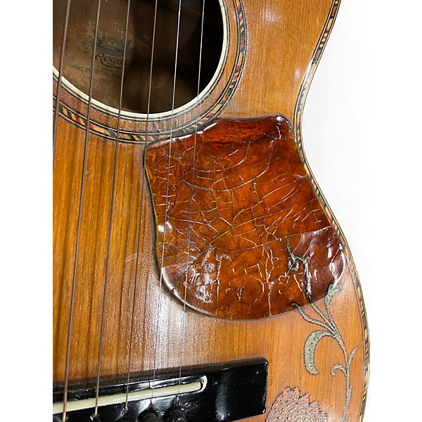 Vintage 1930s Regal Hawaiian Flat Top Natural Acoustic Guitar