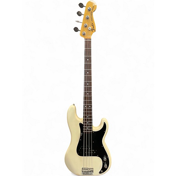 Used 2004 Fender 70 Vintage Reissue Precision Bass pb70 Antique White Electric Bass Guitar