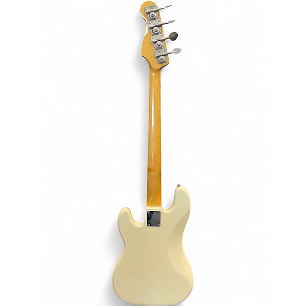 Used 2004 Fender 70 Vintage Reissue Precision Bass pb70 Antique White Electric Bass Guitar