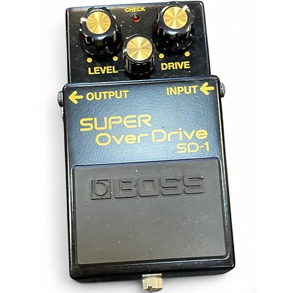 Used BOSS SD1 40TH Effect Pedal