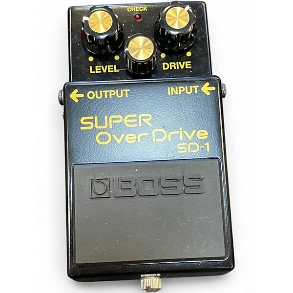 Used BOSS SD1 40TH Effect Pedal