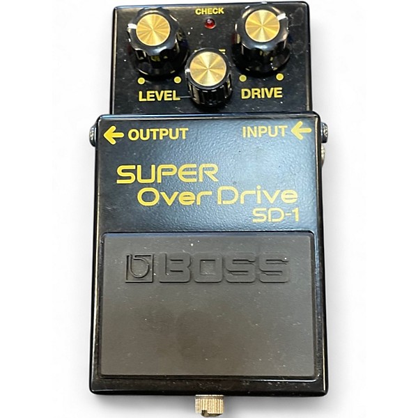 Used BOSS SD1 40TH Effect Pedal