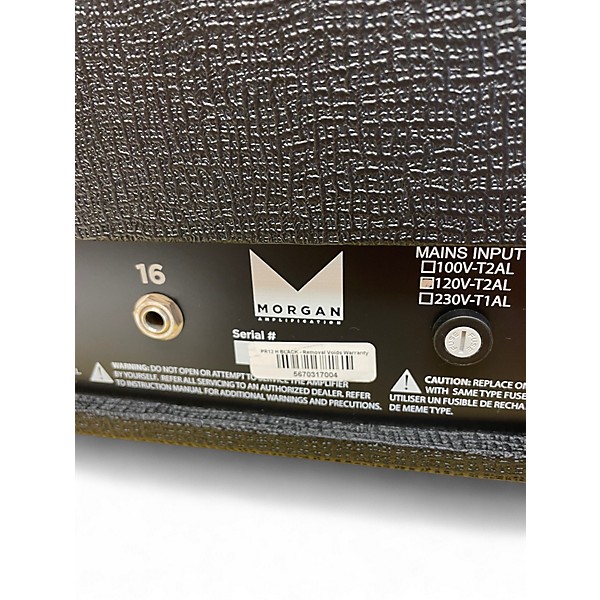 Used Morgan Amplification PR12 Tube Guitar Amp Head