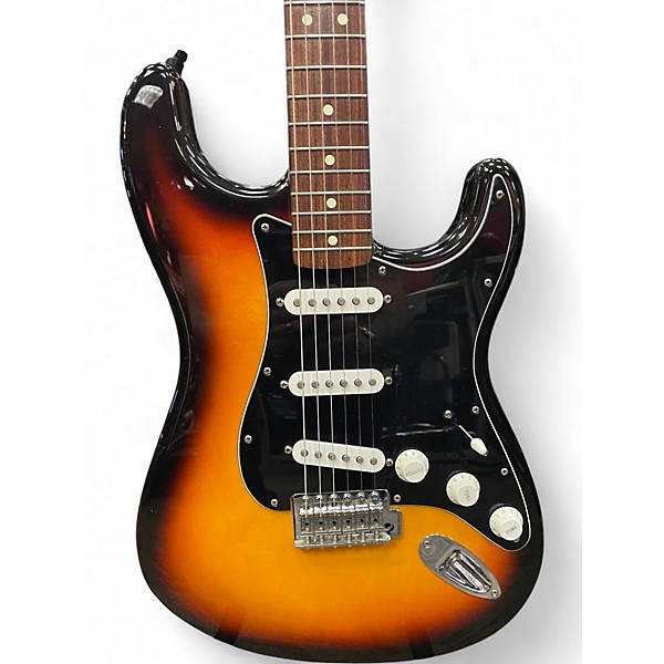 Used Fender Standard Stratocaster Brown Sunburst Solid Body Electric Guitar