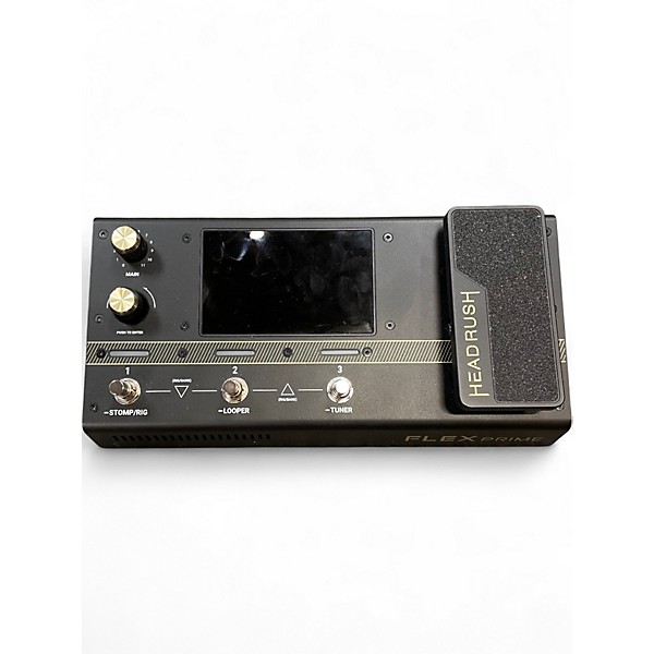 【極美品】HEADRUSH Flex Prime The Ultimate, Compact Multi-FX Processor for Guitar and Bass