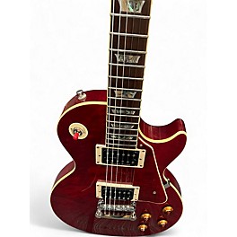 Used Epiphone Les Paul Classic RED QUILT Solid Body Electric Guitar