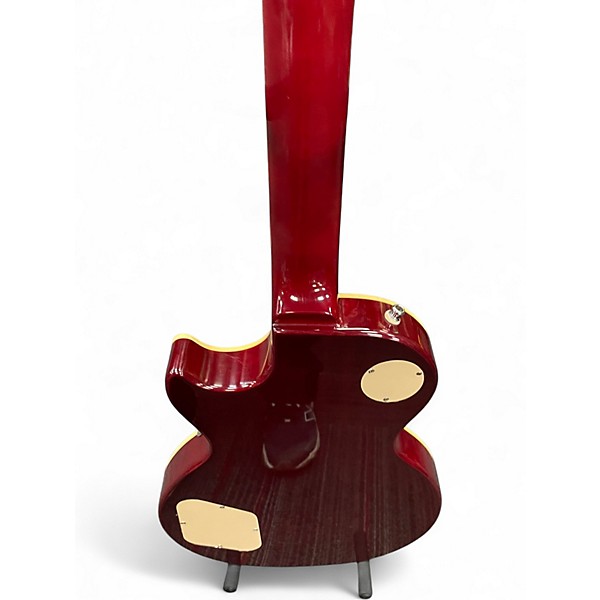 Used Epiphone Les Paul Classic RED QUILT Solid Body Electric Guitar