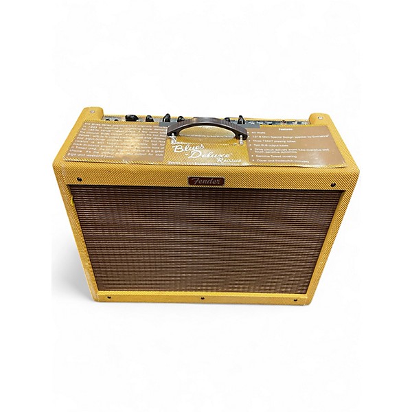 Used Fender Blues Deluxe Reissue 40W 1x12 Tweed Tube Guitar Combo Amp