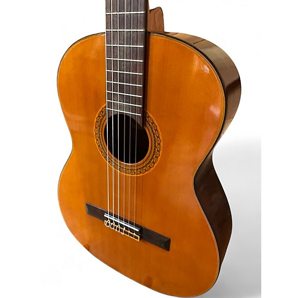 Used Suwa Abe Gut 510 Natural Classical Acoustic Guitar
