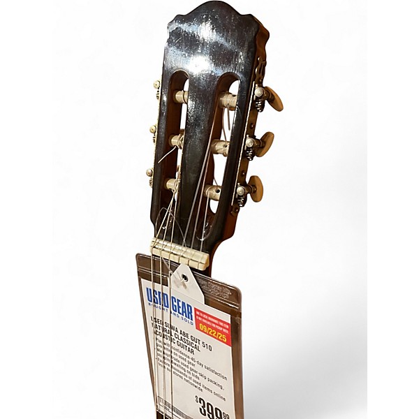 Used Suwa Abe Gut 510 Natural Classical Acoustic Guitar