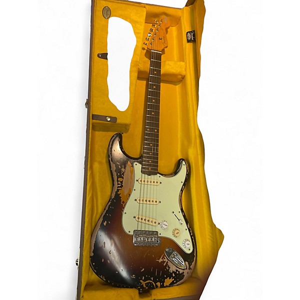 Used Fender MIKE MCCREADY STRATOCASTER 3 Color Sunburst Solid Body Electric Guitar