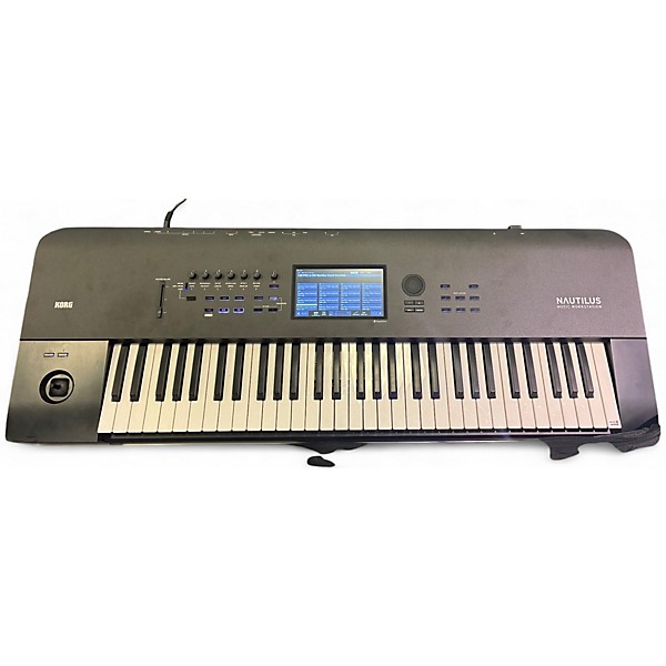 Used KORG NAUTILUS-61 Keyboard Workstation