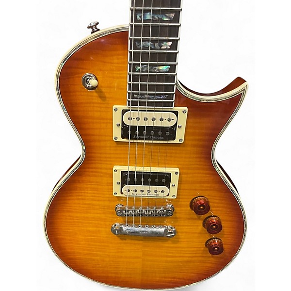 Used Ltd EC1000 Deluxe 2 Color Sunburst Solid Body Electric Guitar