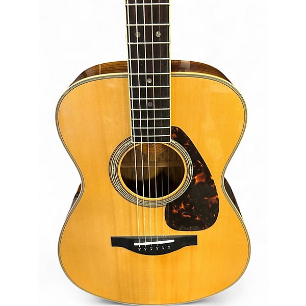 Used Yamaha ls16 Natural Acoustic Guitar