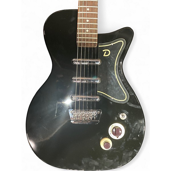 Used Danelectro 56 U3 Black Solid Body Electric Guitar