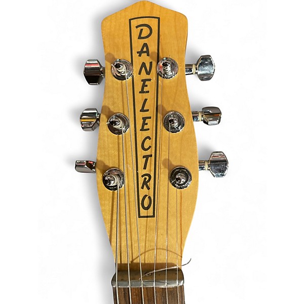 Used Danelectro 56 U3 Black Solid Body Electric Guitar