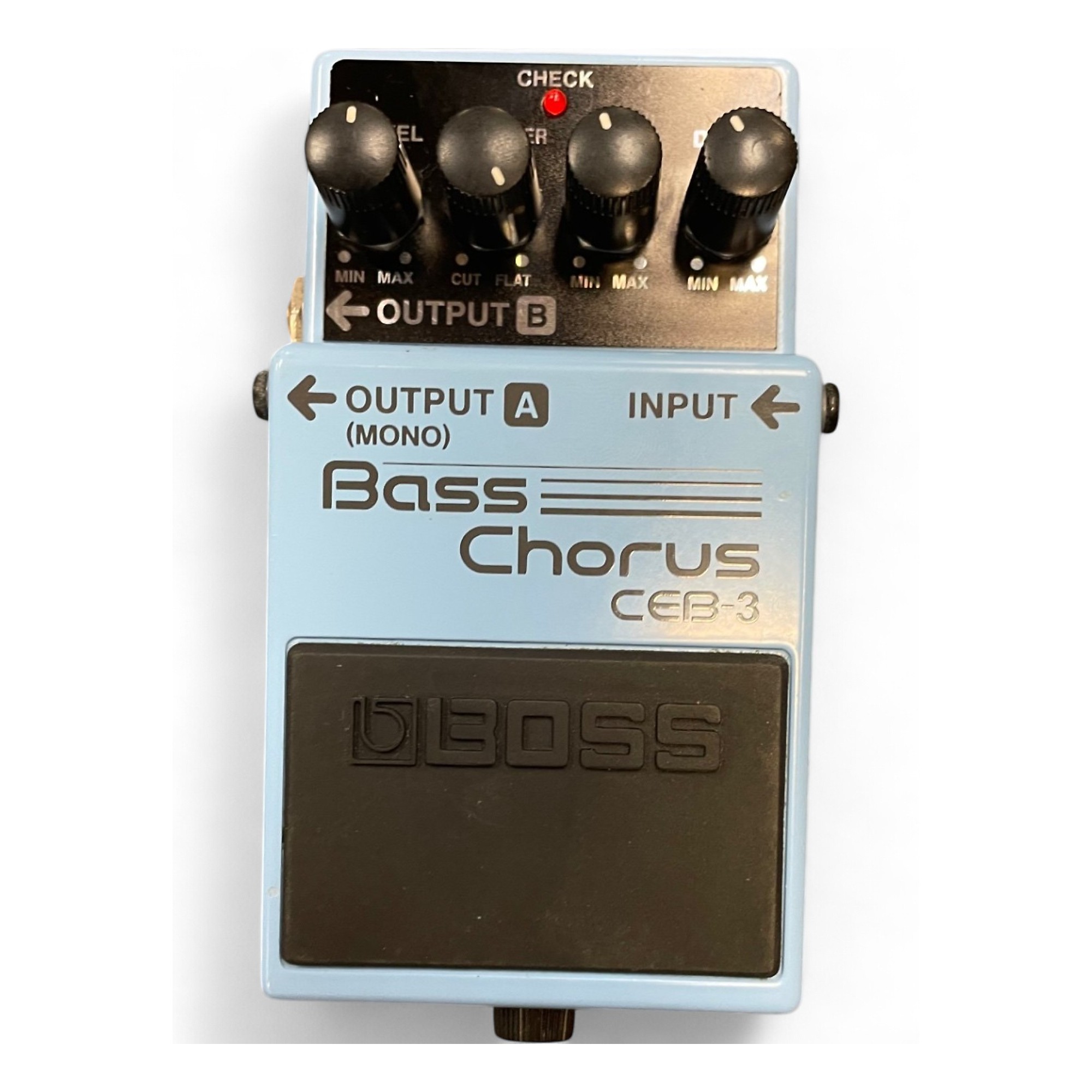 Used BOSS CEB3 Bass Chorus Bass Effect Pedal | Guitar Center