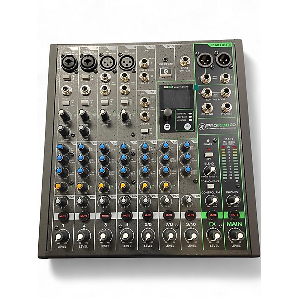 Used Mackie PROFX10 GO Powered Mixer