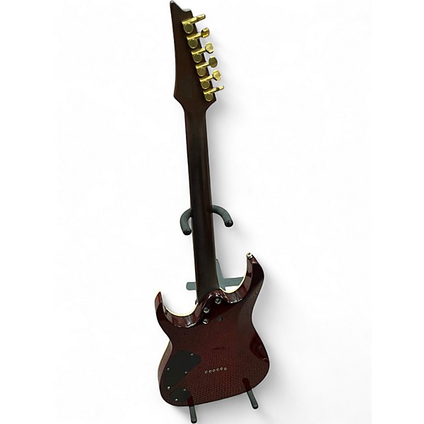 Used Ibanez RG421HPFM Blue Reef Gradation Solid Body Electric Guitar